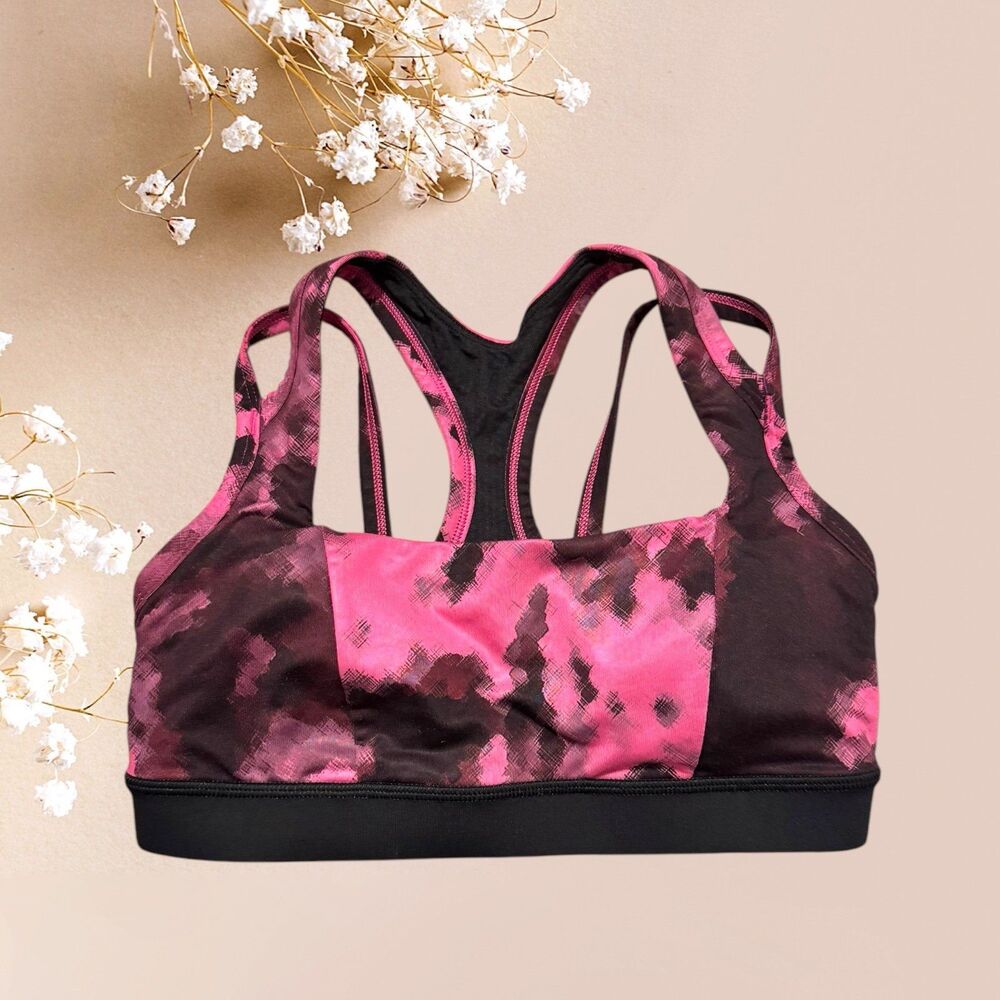 Lululemon Splendour Bra Blooming Pixie Raspberry … - image 3